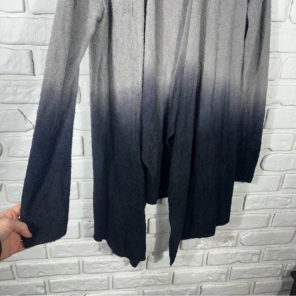 Barefoot Dreams Ombre Asymmetrical Cardigan Size Small - Picture 10 of 12